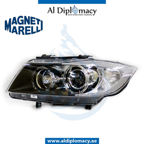 Left Headlight, BI Xenon, 719000000005 for BMW 3 Series E90 (2005-2011) models